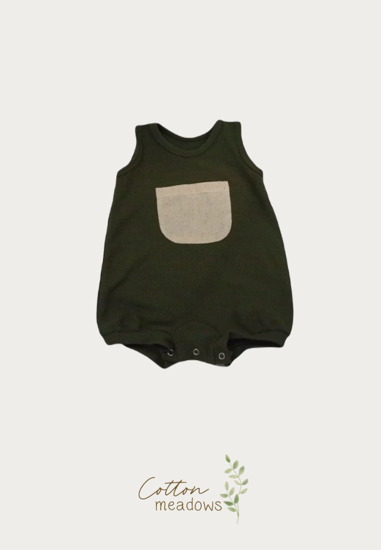 Forest Greens Waffle Knit Jumper